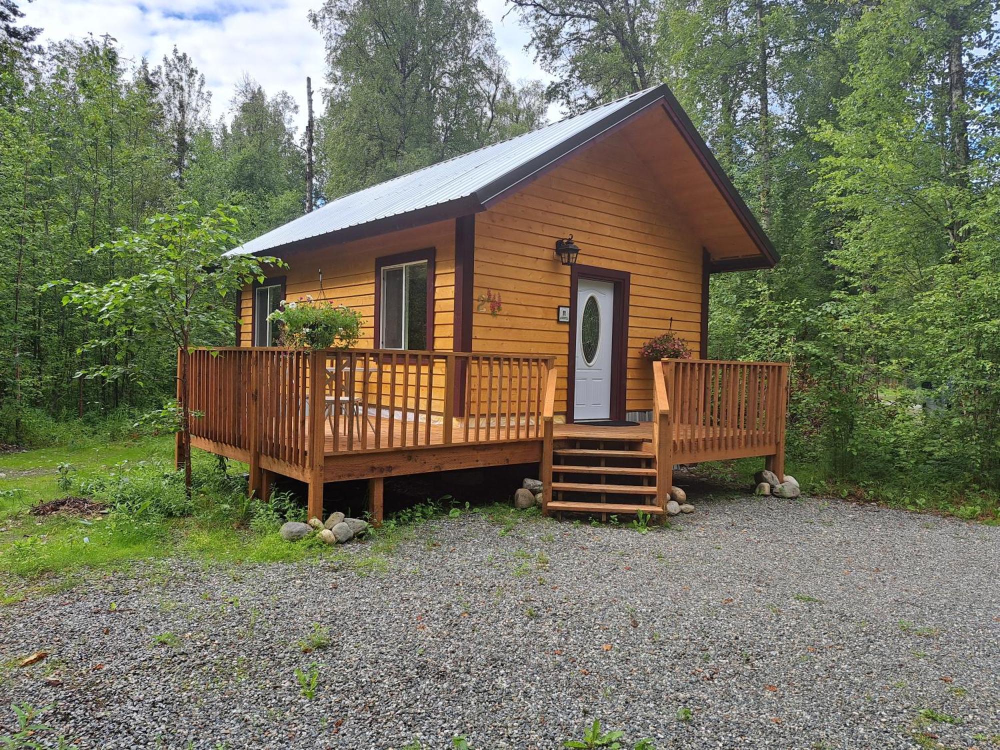 Talkeetna Fireweed Cabin 2 Dış mekan fotoğraf
